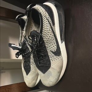 Nike Black and White Athletic Shoes